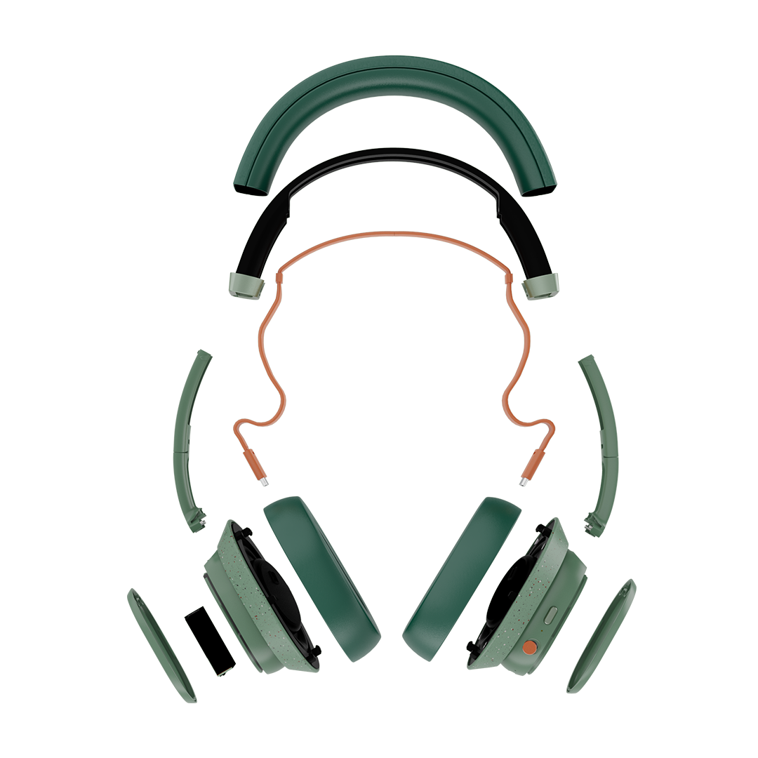 Fairbuds XL | Koptelefoon | Groen | Nieuw in doos