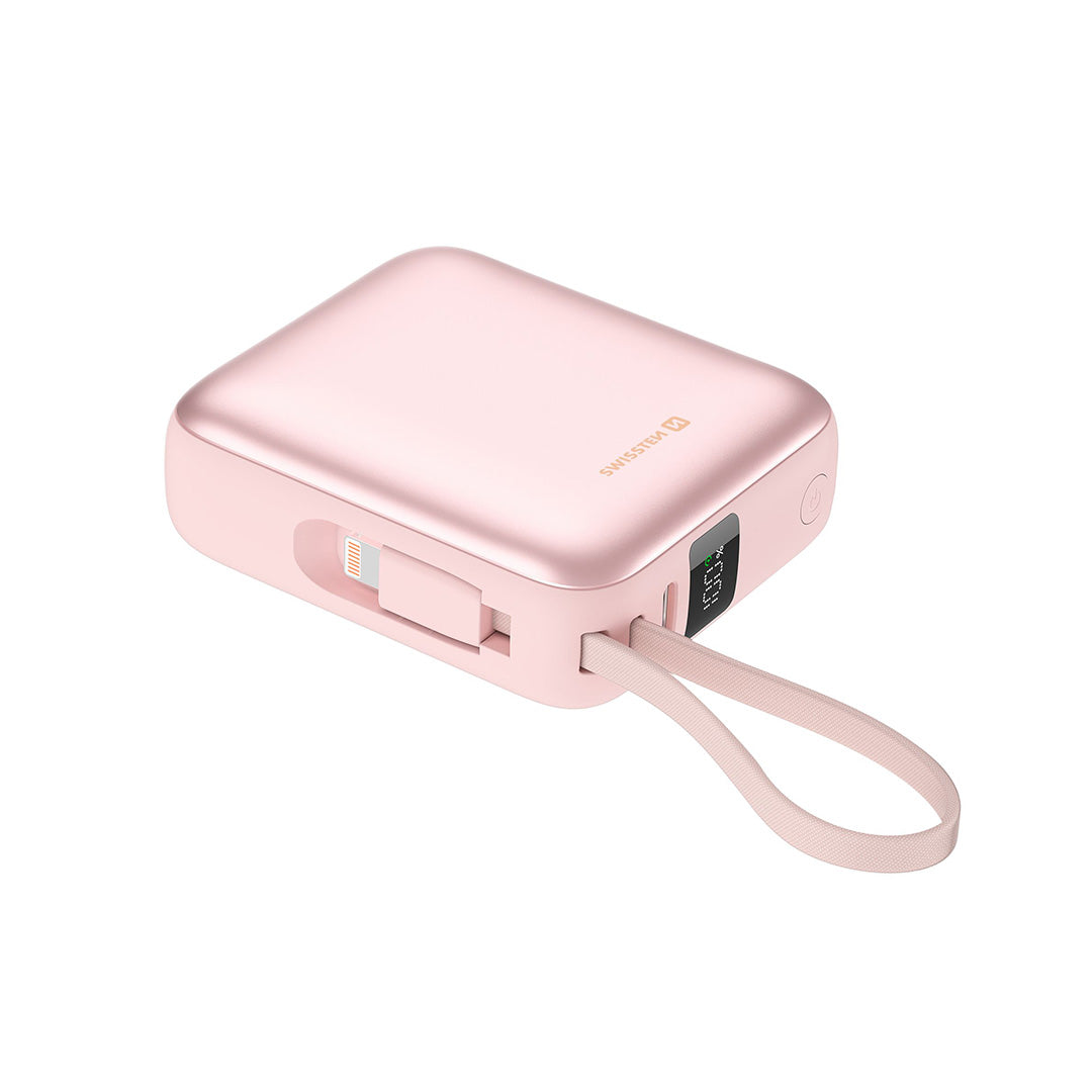 Swissten 35W Powerbank 10.000mAh | Roze