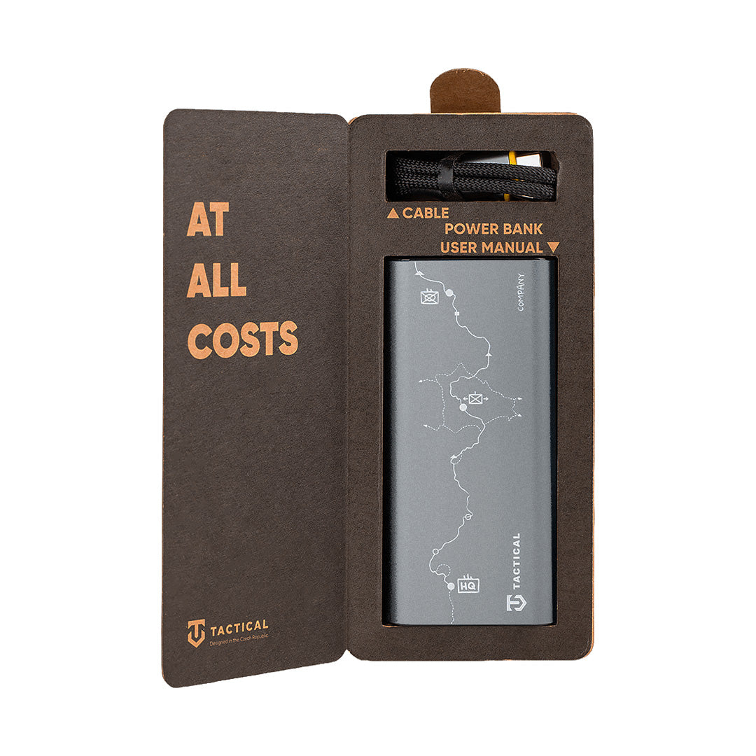 Tactical Squad Company 30W Powerbank 10.000mAh | Zwart