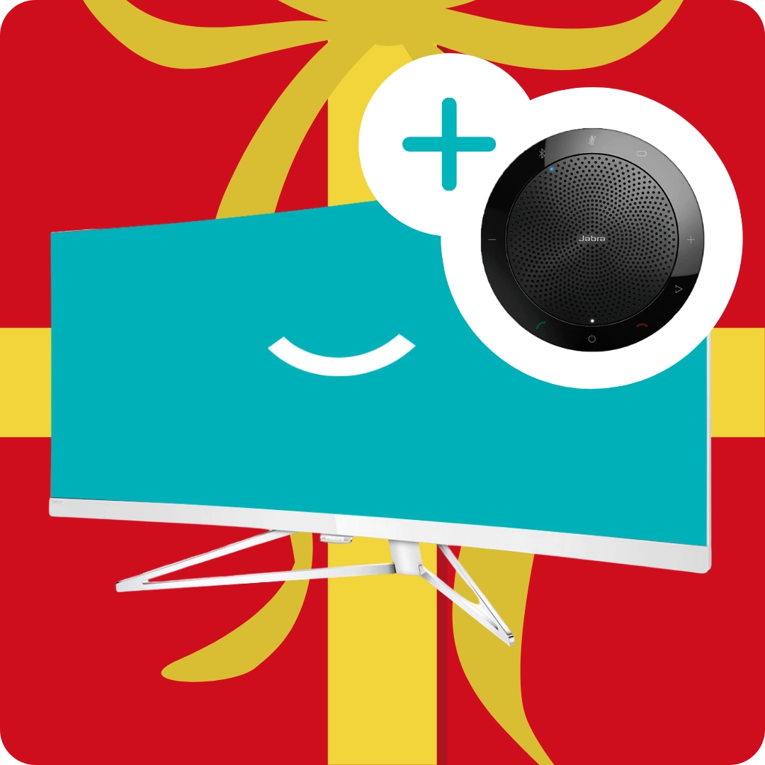 Philips Curved 349X7FJEW + Jabra Speak 510 | SINT COMBO