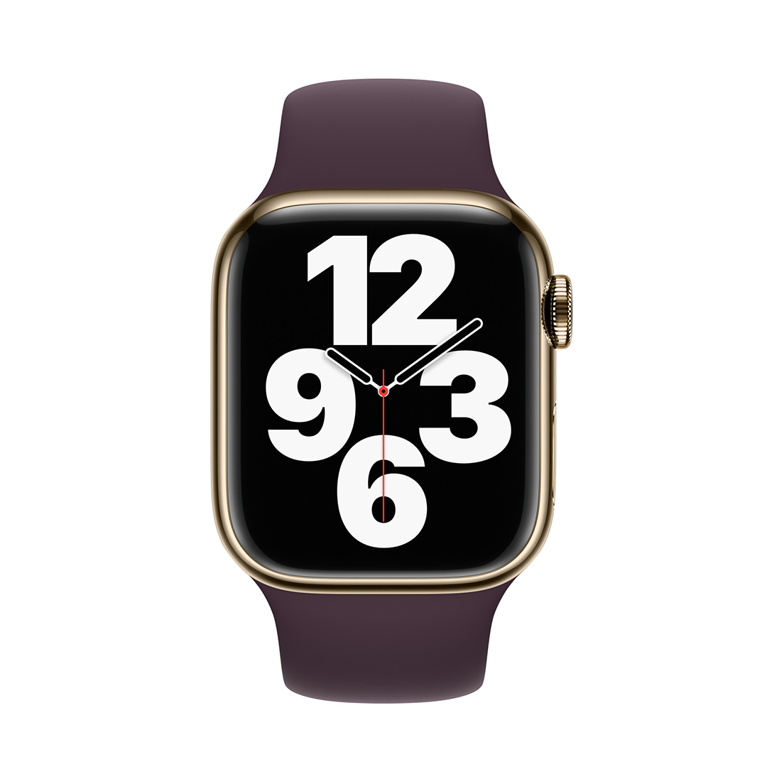 Apple Watch Series 7 41mm Gold / Dark Cherry - GPS + 4G