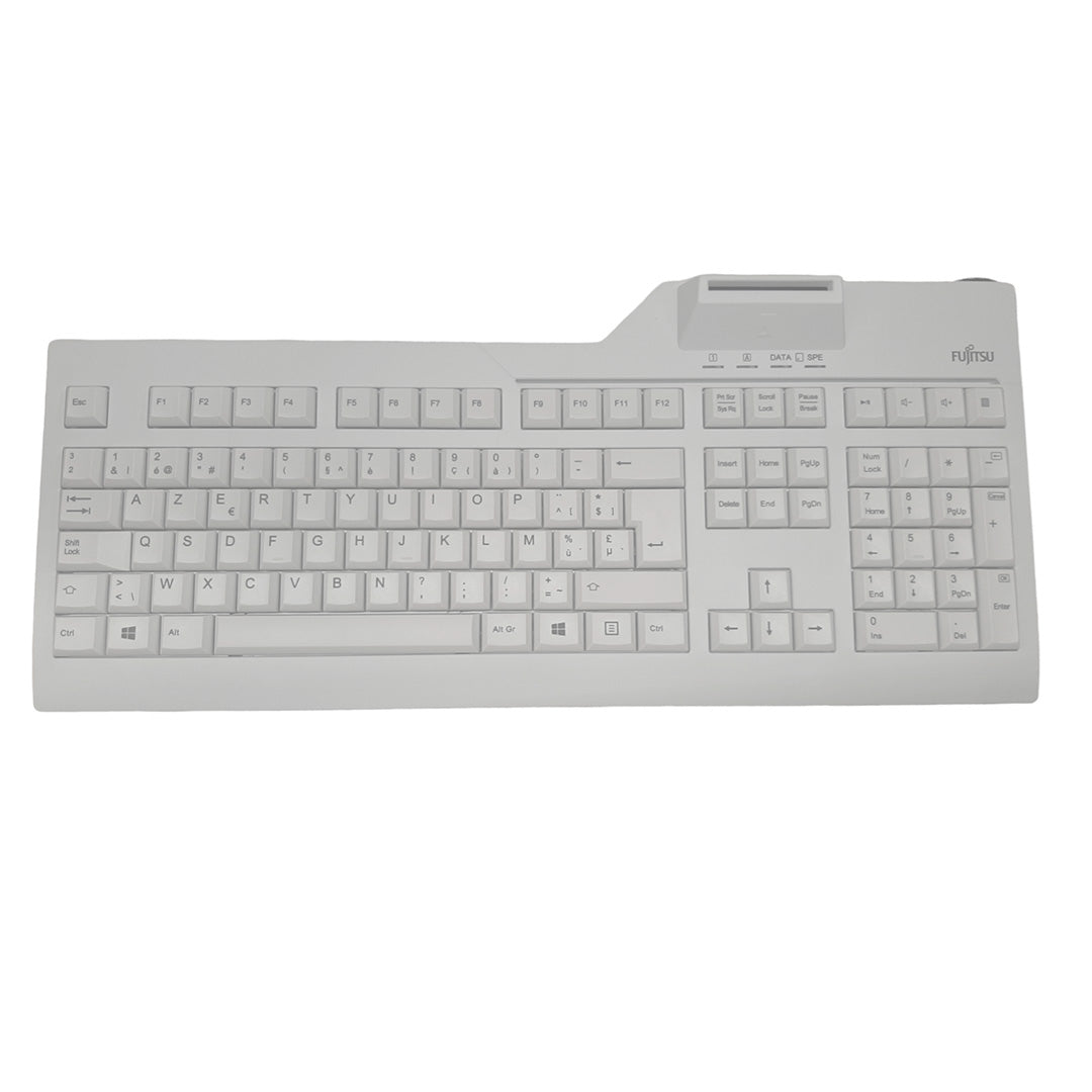 Fujitsu keyboard AZERTY with card reader