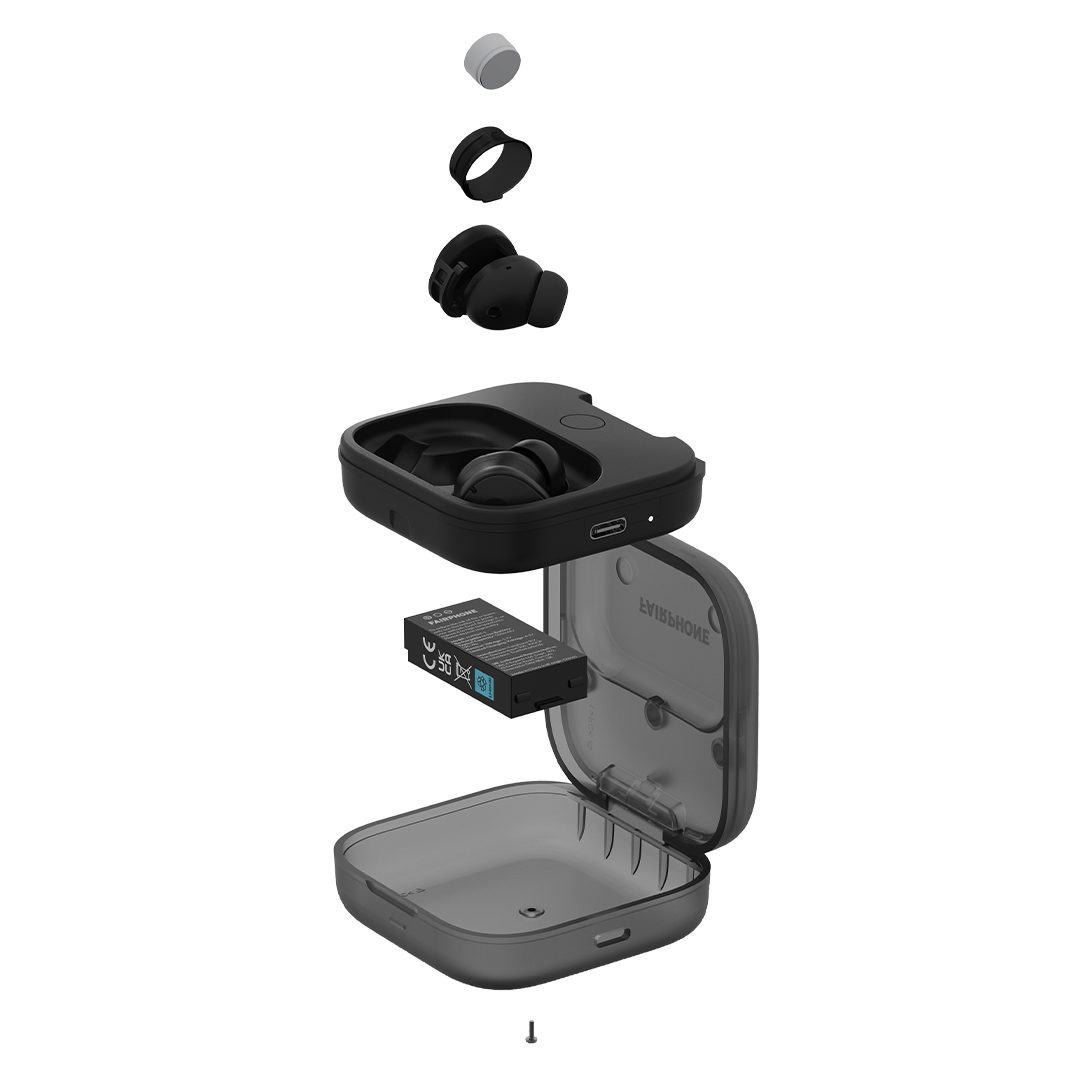 Fairbuds Wireless Earbuds Black