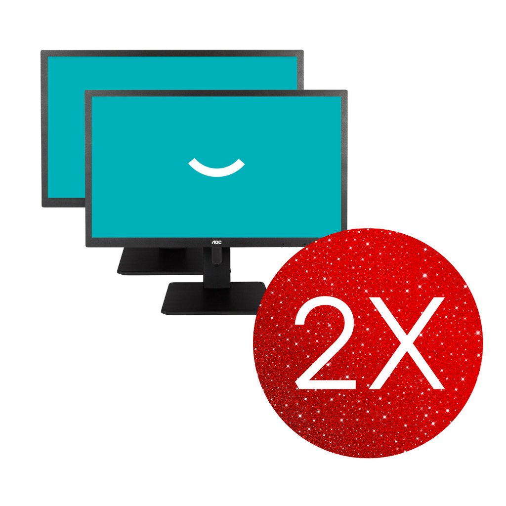 AOC I2475PXQU 2X - DOUBLE OFFRE DE NOËL