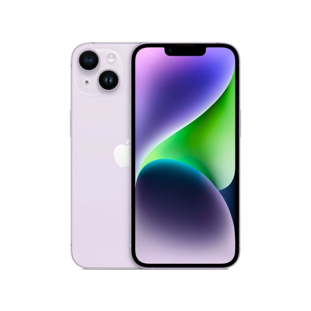 Refurbished iPhone 14 256GB Paars Simlockvrij - Productfoto 2 - Back in Use