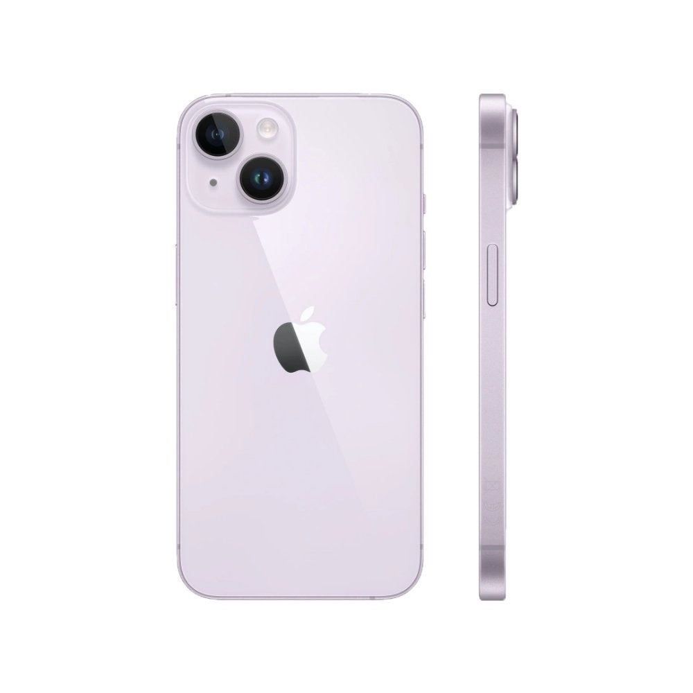 Refurbished iPhone 14 256GB Paars Simlockvrij - Productfoto 3 - Back in Use