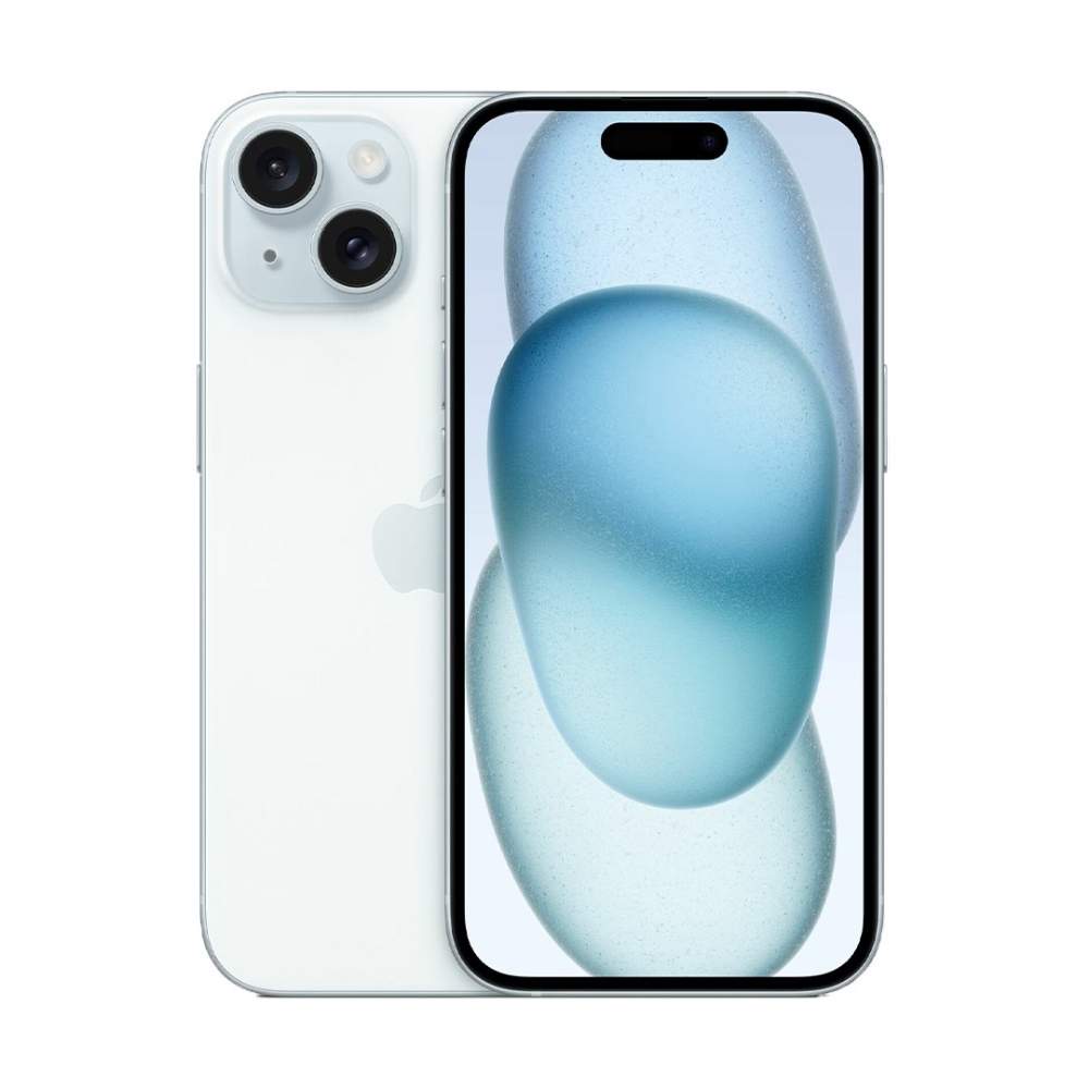 Refurbished iPhone 15 128GB Blauw Simlockvrij - Productfoto 2 - Back in Use
