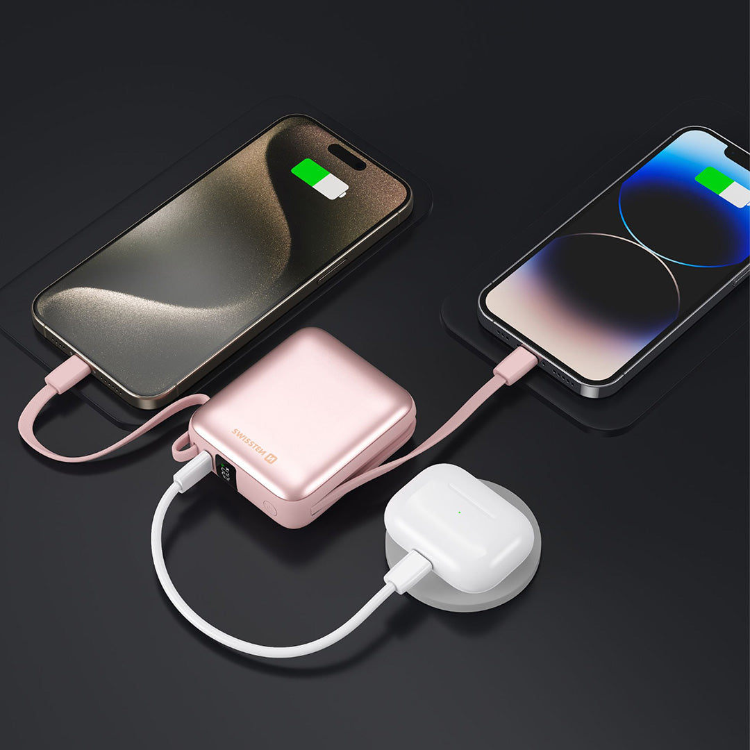 Swissten Powerbank 35W 10 000mAh | Rose